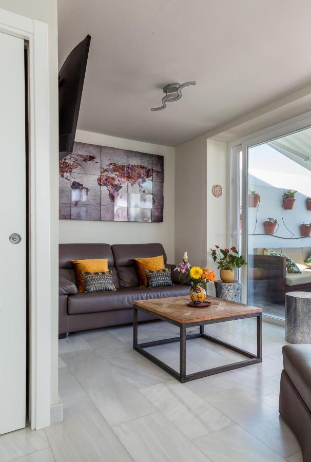 ***** Attic With Impressive Views And Jacuzzi Apartment Cadiz Exterior photo